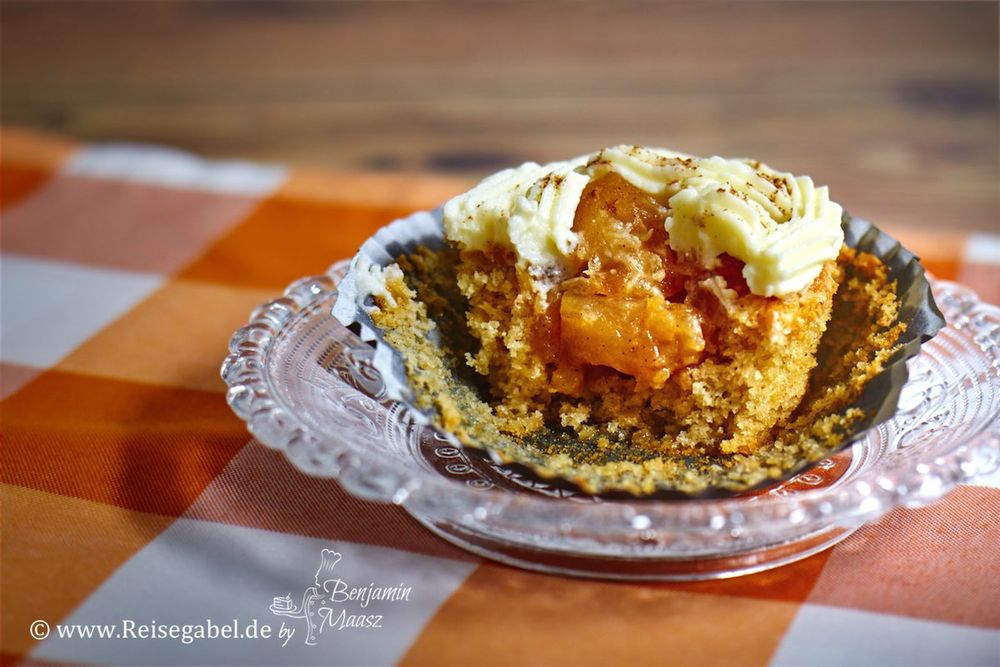 Rezeptbild: Apfelkuchen Cupcake