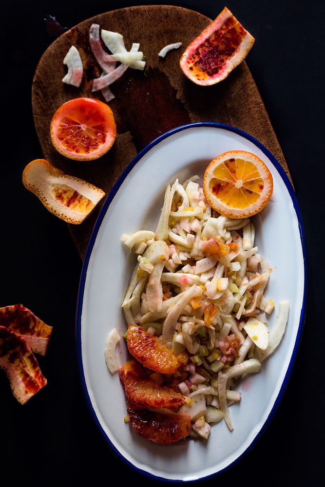 Rezeptbild: Fenchelsalat mit Cedro und Blutorange