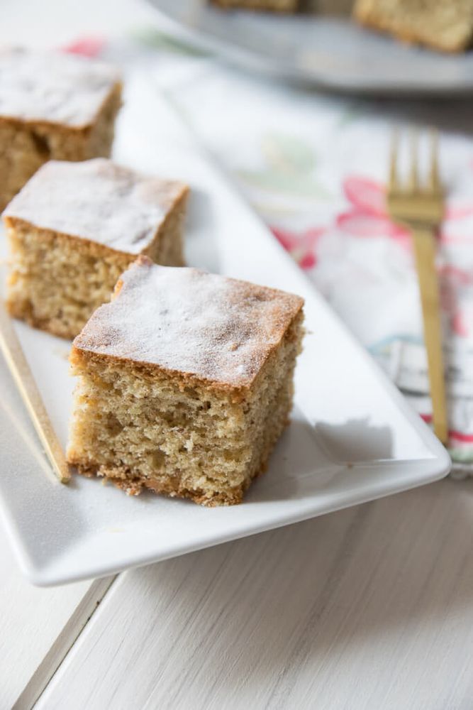 Rezeptbild: Zimt Würfel mit Mandeln