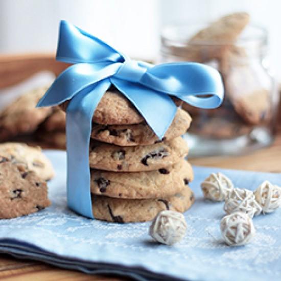 Rezeptbild: Chocolate Chip Cookies mit brauner Butter