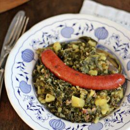 Rezeptbild: Grünkohleintopf - herzhafte Winterküche