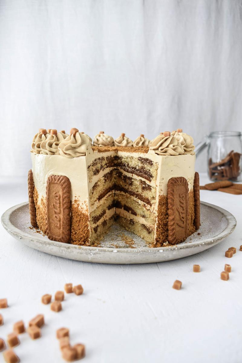 Rezeptbild: Lotus Biscoff Torte mit Espresso