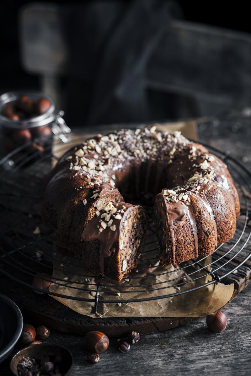 Rezeptbild: Saftiger Haselnusskuchen