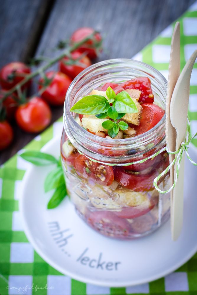 Rezeptbild: Panzanella - Knuspriger Tomaten Brotsalat