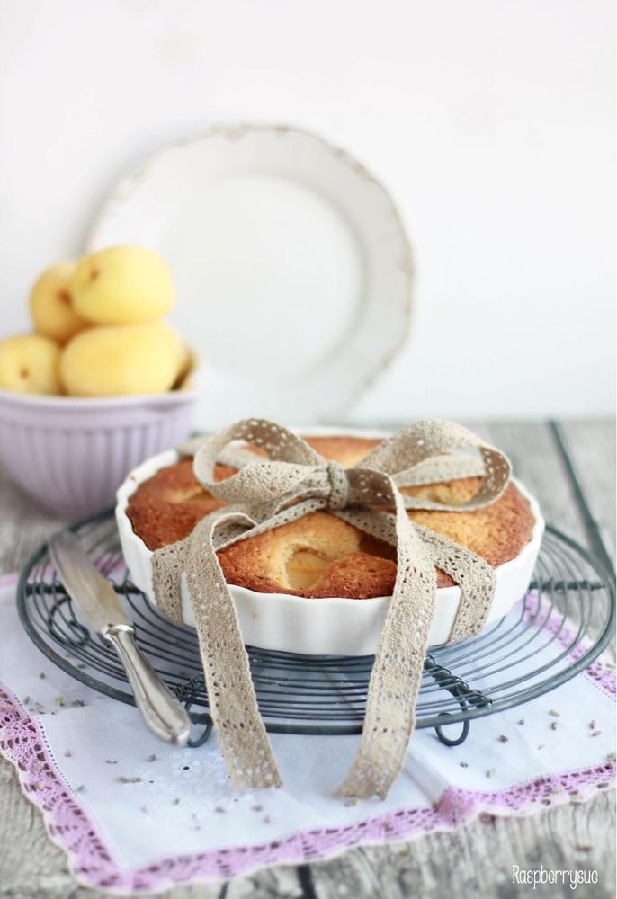 Rezeptbild: Kleine Aprikosentarte mit Lavendel