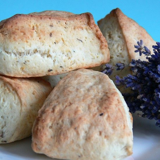 Rezeptbild: Lavendel-Buttermilch-Scones