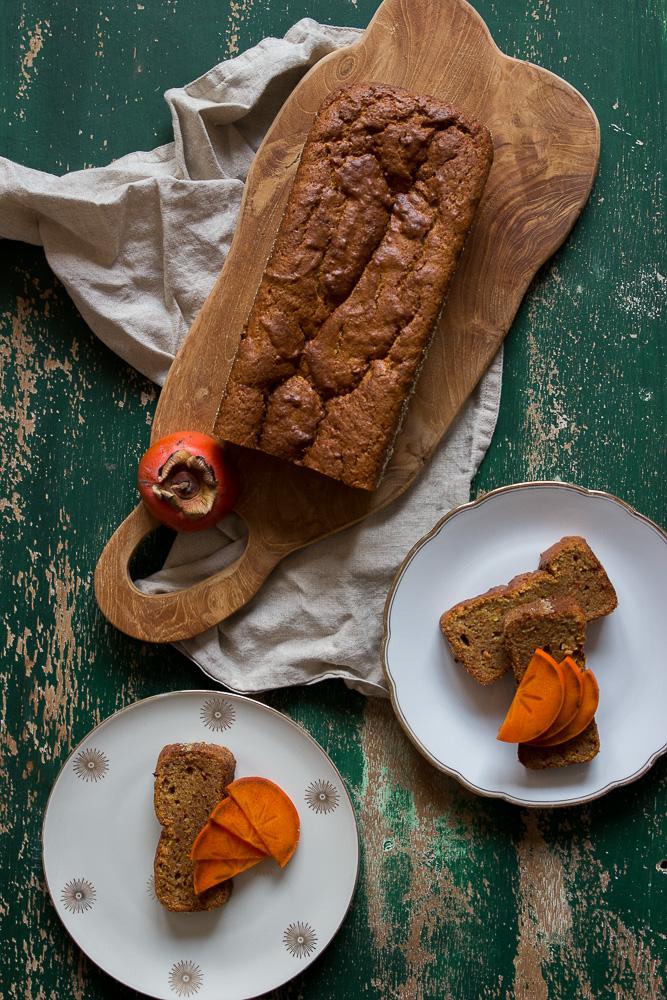 Rezeptbild: Kaki-Gewürzkuchen