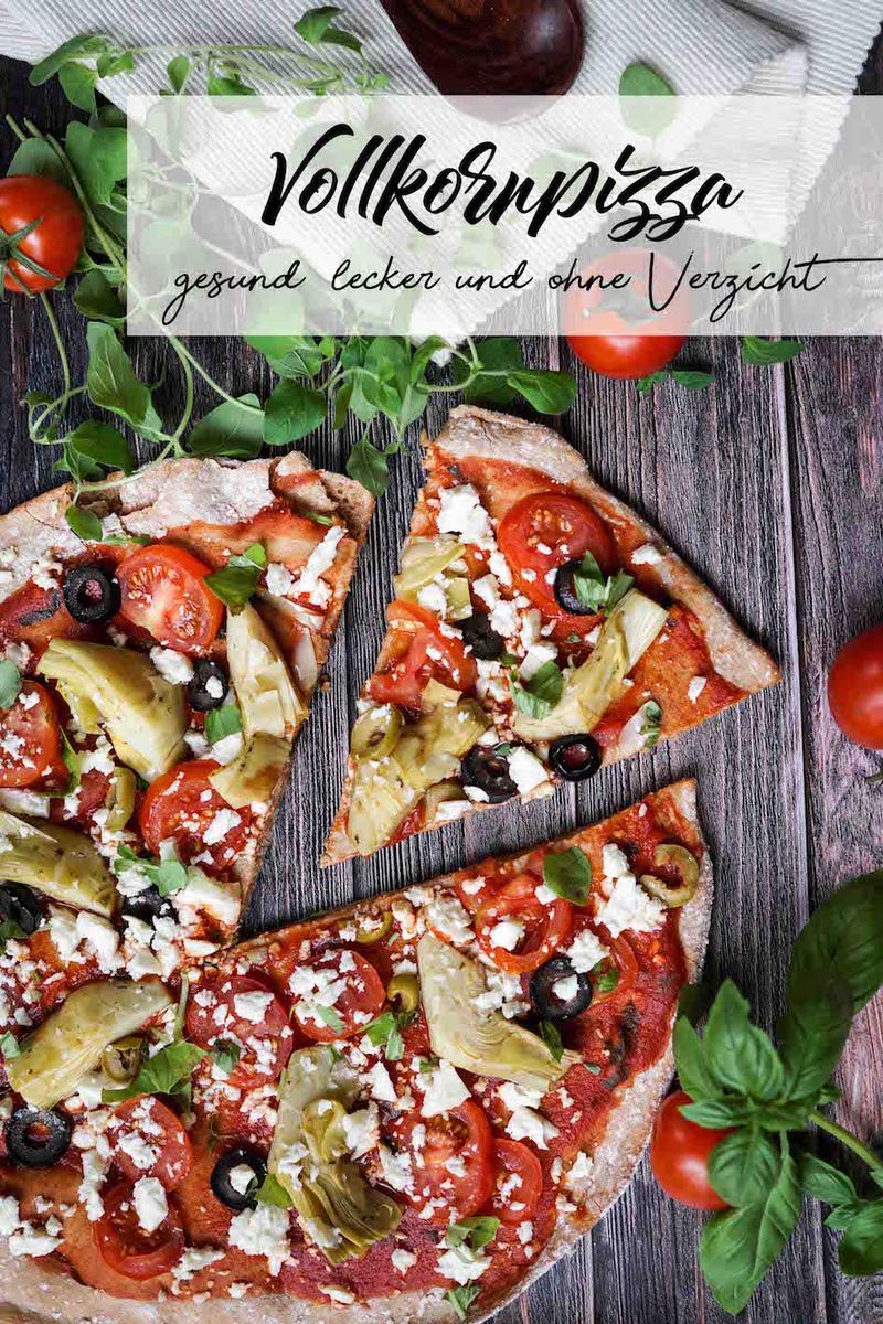 Rezeptbild: Vollkornpizza - gesund, lecker und ohne Verzicht