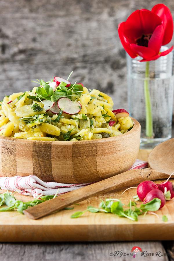 Rezeptbild: Kartoffel-Radieschen-Kresse-Salat