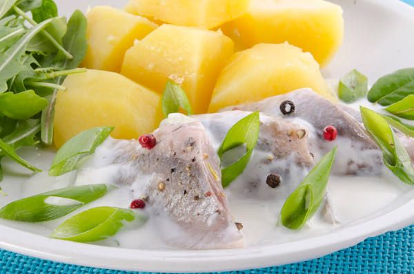 Rezeptbild: Eingelegte Matjes nach Hausfrauenart
