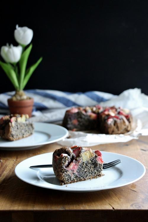 Rezeptbild: Fruchtiger Mohnkuchen