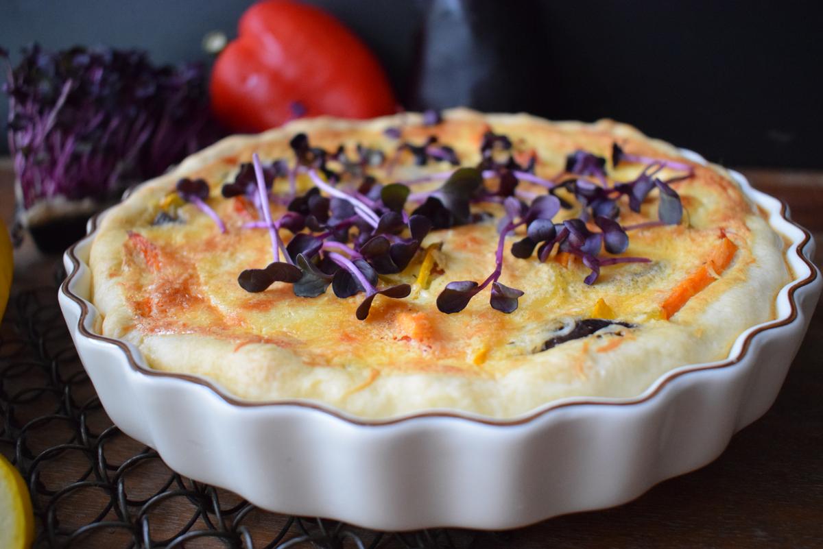 Rezeptbild: Kartoffel Gemüse Tarte
