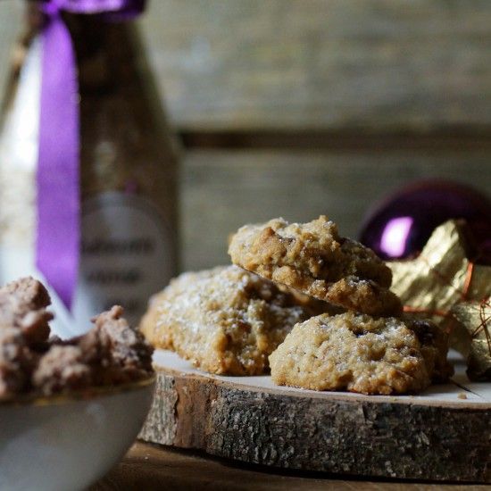 Rezeptbild: Gebrannte Mandel-Cookies