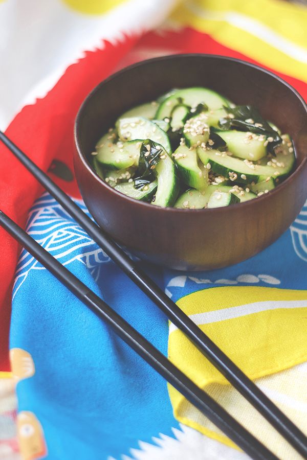 Rezeptbild: Japanischer Gurkensalat