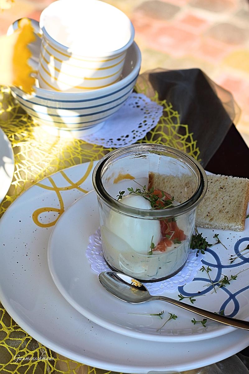 Rezeptbild: Eier im Glasnest