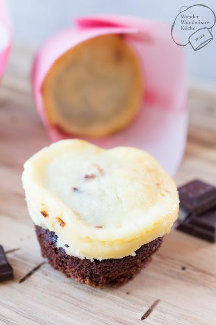 Rezeptbild: Browniemuffin mit Eierlikör