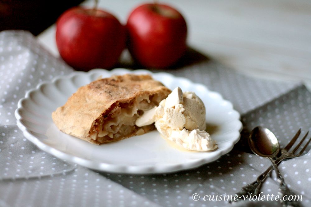 Rezeptbild: Apfelstrudel