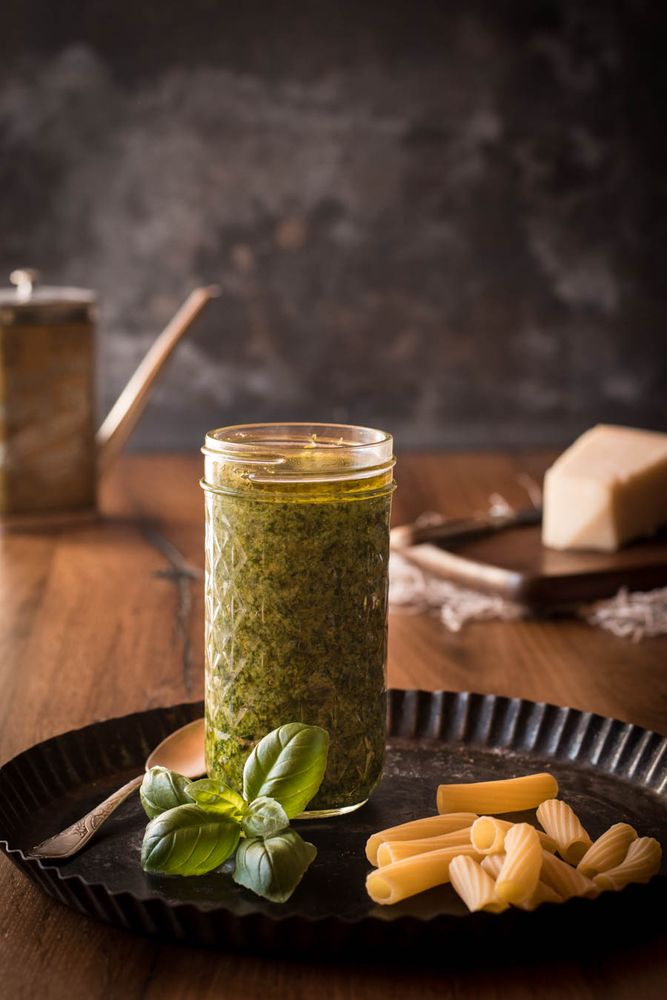 Rezeptbild: Basilikumpesto - Pesto alla Genovese