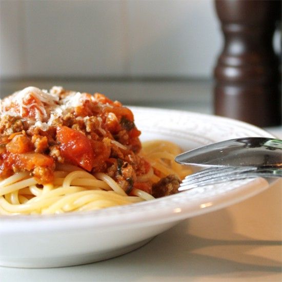 Rezeptbild: Spaghetti Bolognese