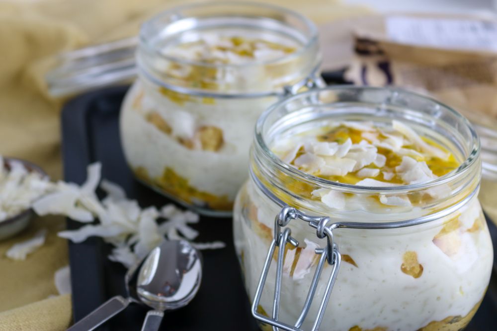 Rezeptbild: Maracuja Milchreis-Tiramisu