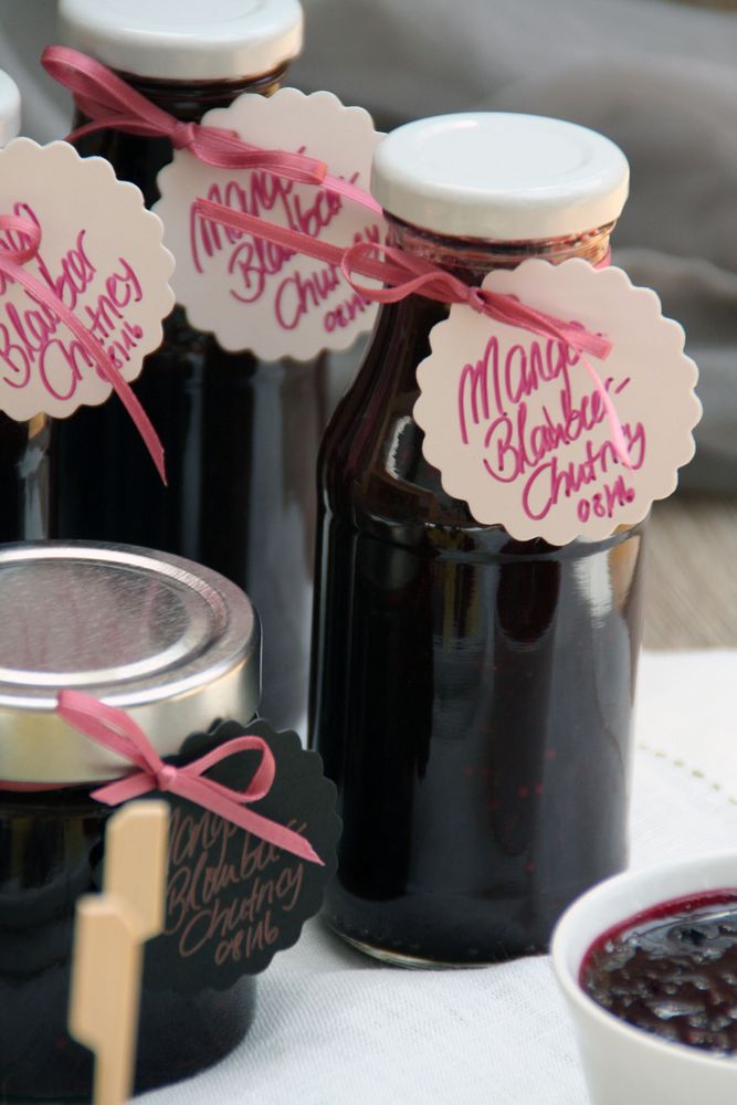 Rezeptbild: Mango-Blaubeer-Chutney