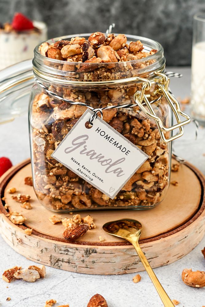 Rezeptbild: Granola ohne Zucker