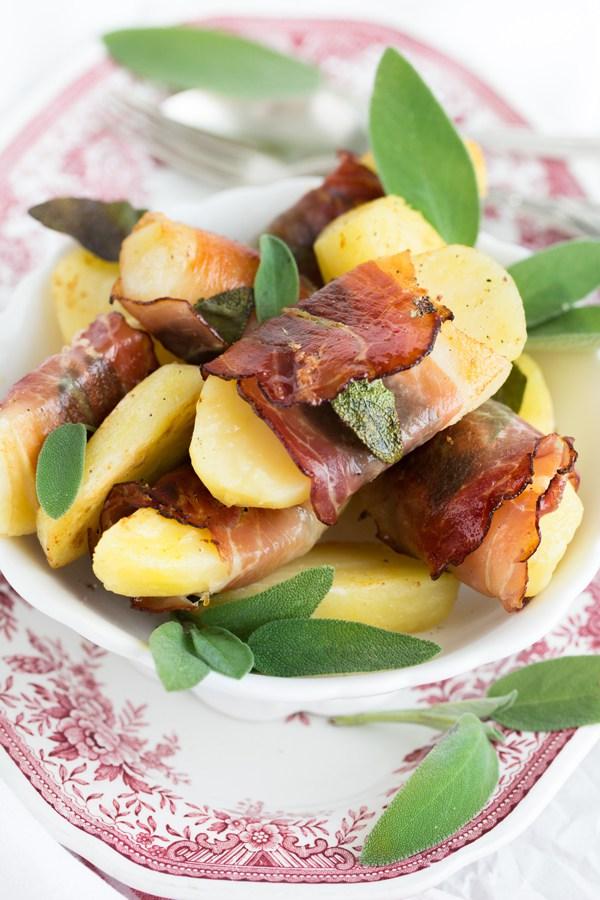 Rezeptbild: Kartoffel-Saltimbocca