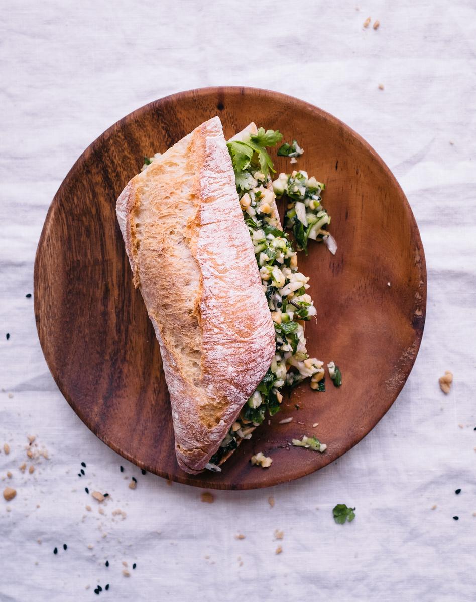 Rezeptbild: Banh Mi Sandwich 
