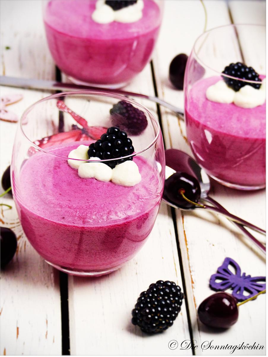 Rezeptbild: Brombeere Mousse
