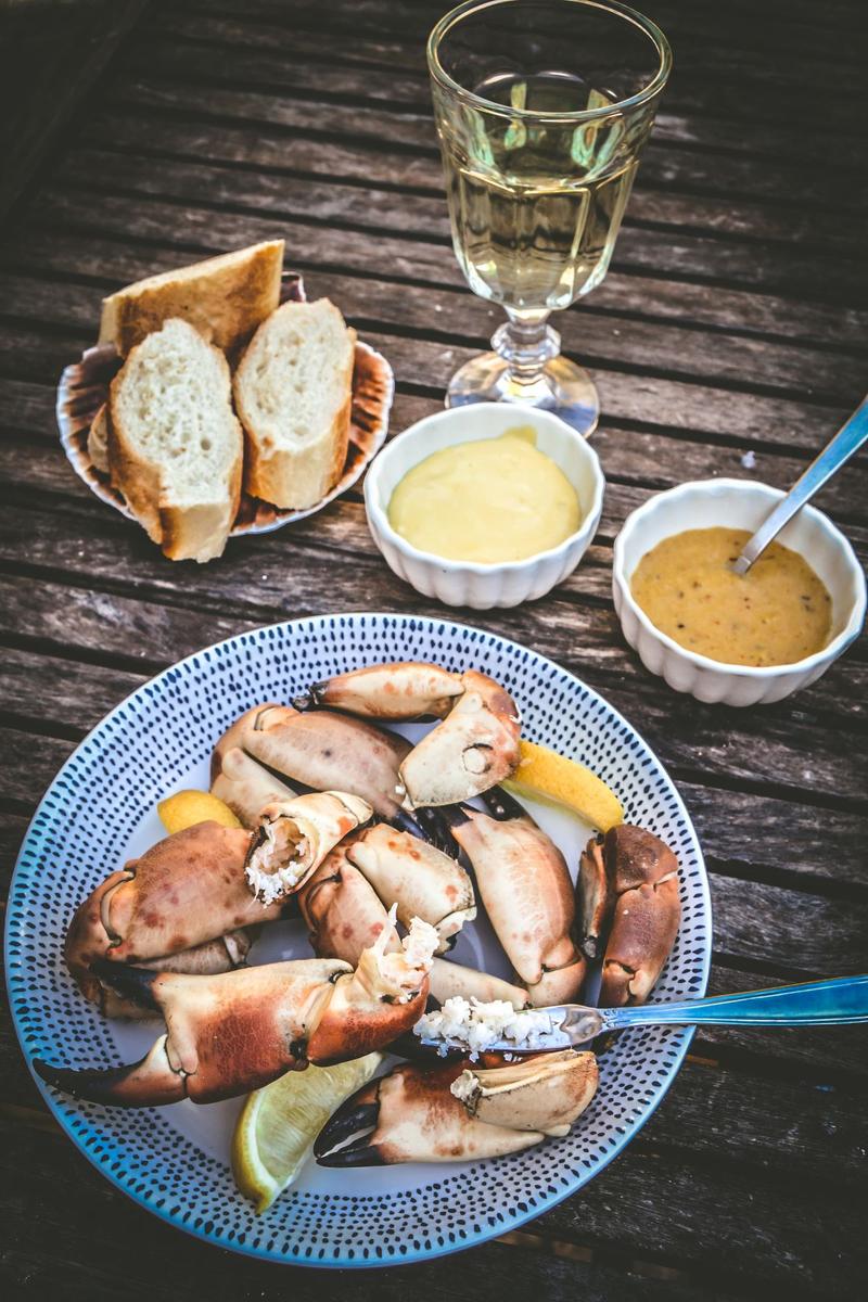Rezeptbild: Krebsscheren vom Taschenkrebs 