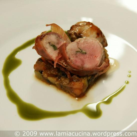 Rezeptbild: Wachteln an Olivenvinaigrette