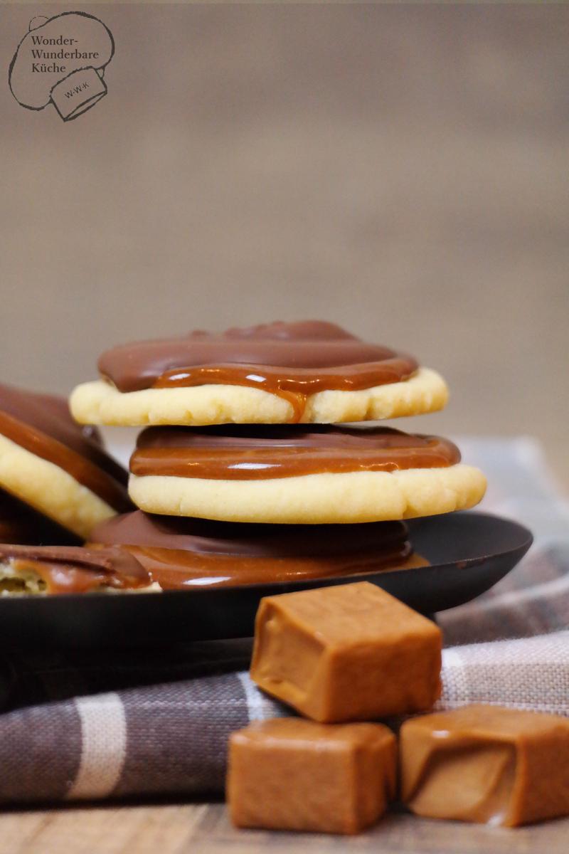Rezeptbild: Twix Cookies