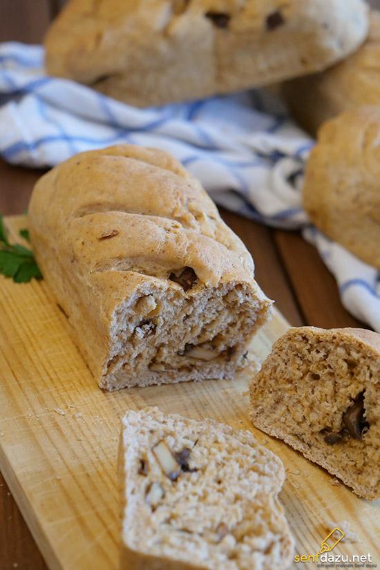 Rezeptbild: Mini Champignon Baguette’s