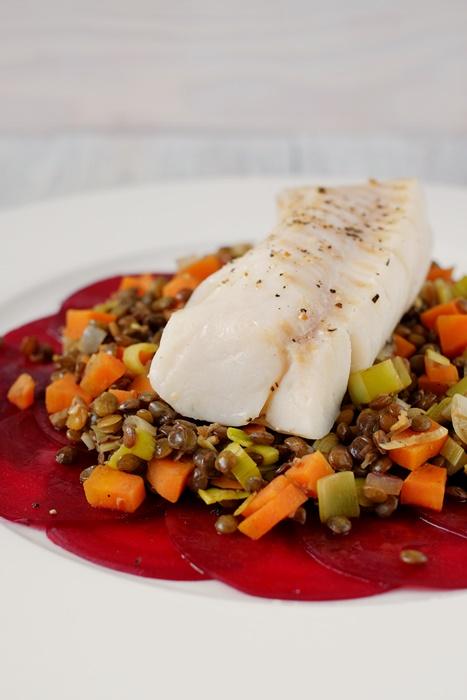 Rezeptbild: Gedämpftes Kabeljaufilet