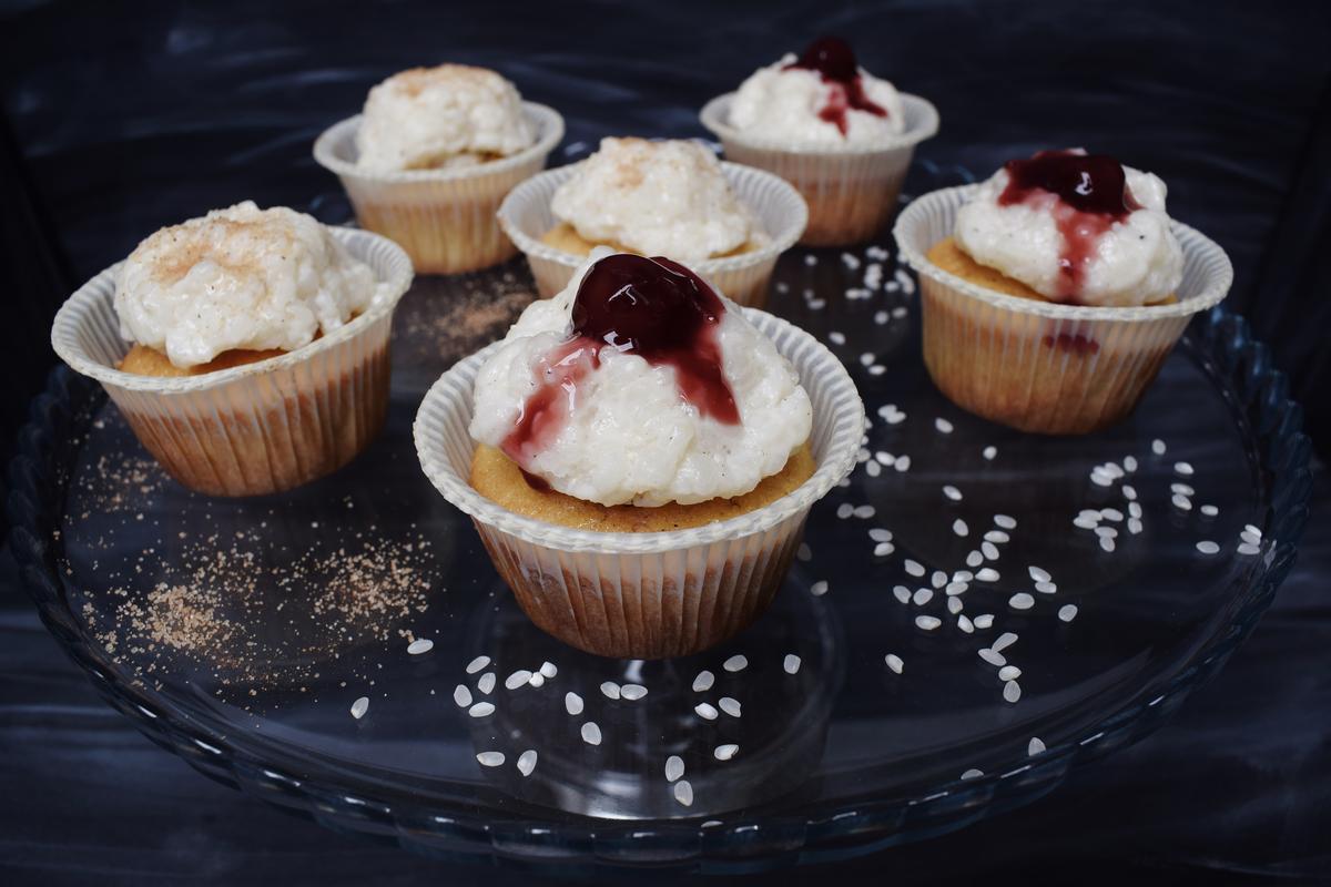 Rezeptbild: Milchreis Cupcakes