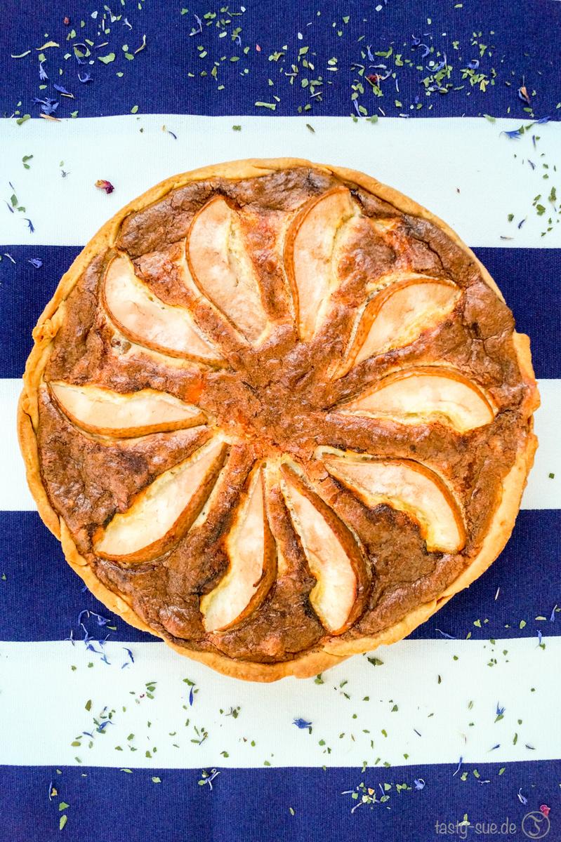 Rezeptbild: Birnen Käse Quiche
