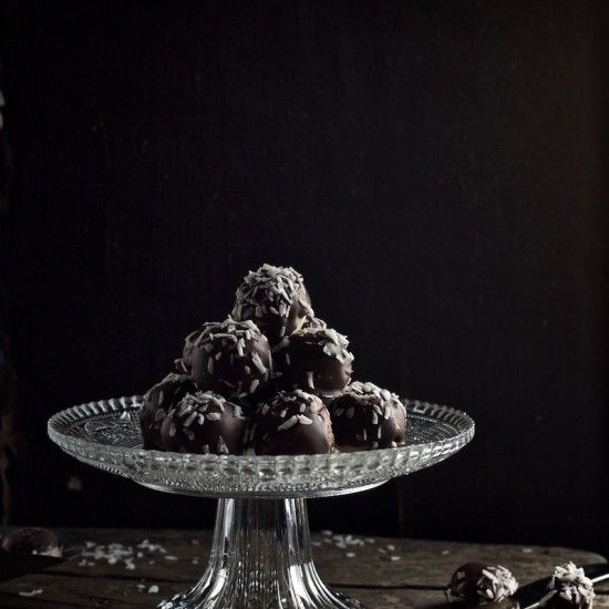 Rezeptbild: Schoko-Marzipan-Kugeln