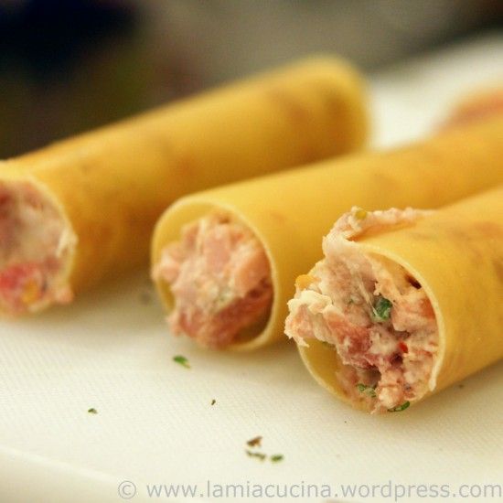 Rezeptbild: Cannelloni con Salsicce