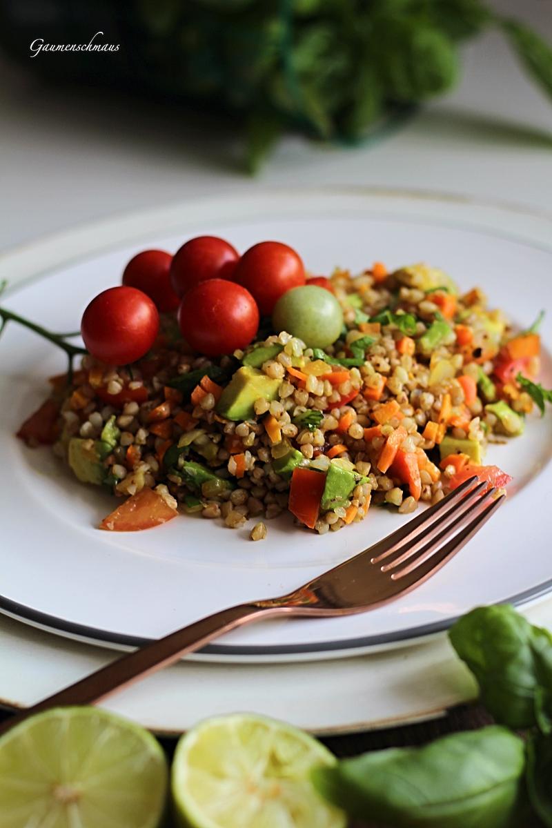 Rezeptbild: Buchweizensalat