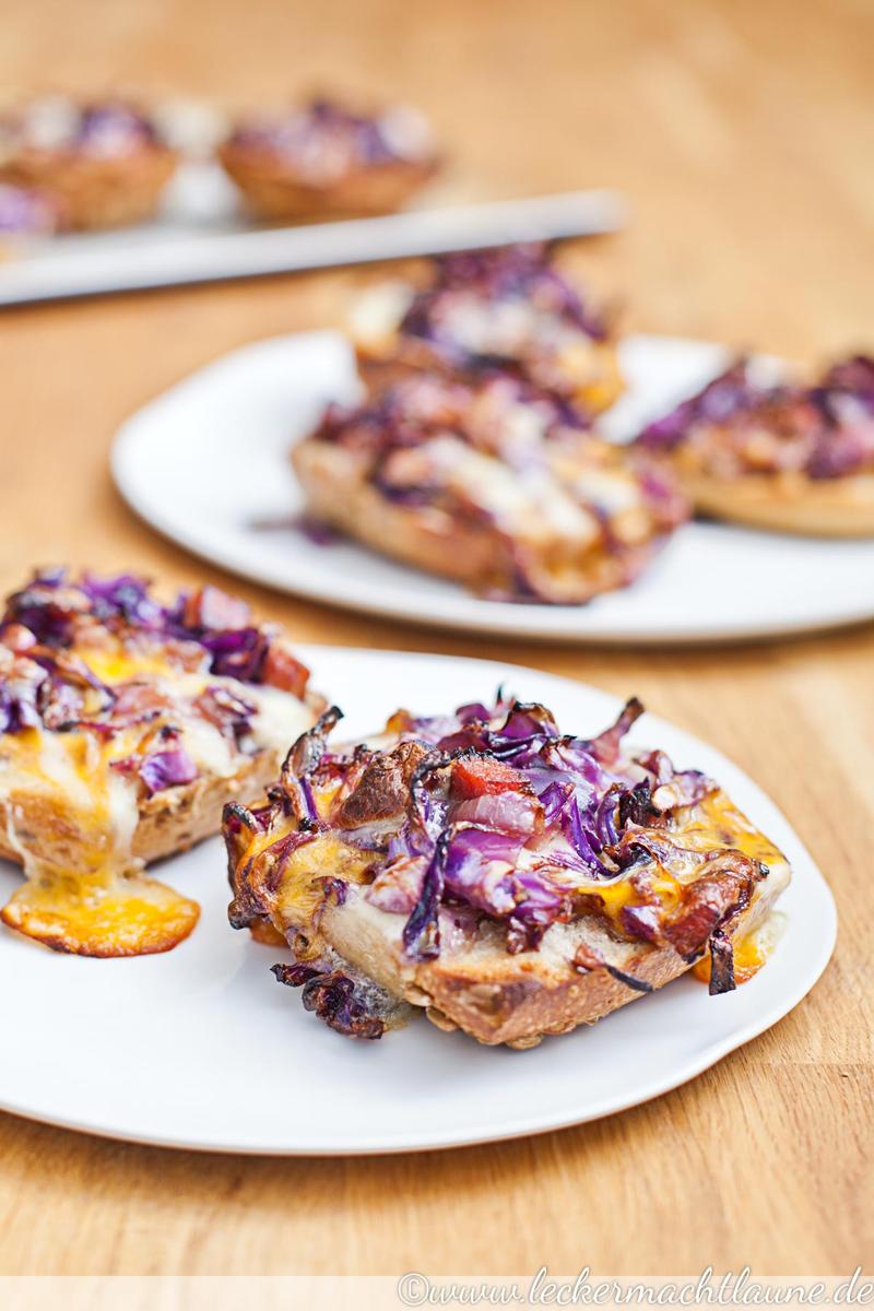 Rezeptbild: Gratinierte Kohl-Brötchen