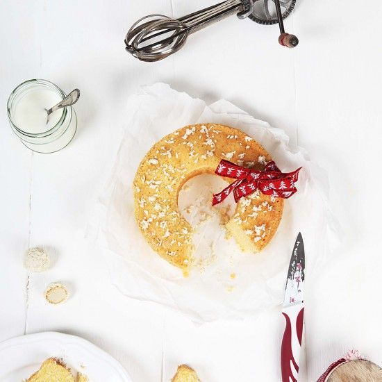Rezeptbild: malibu kokosnusskuchen