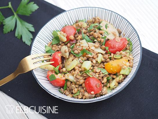 Rezeptbild: Schneller Linsensalat