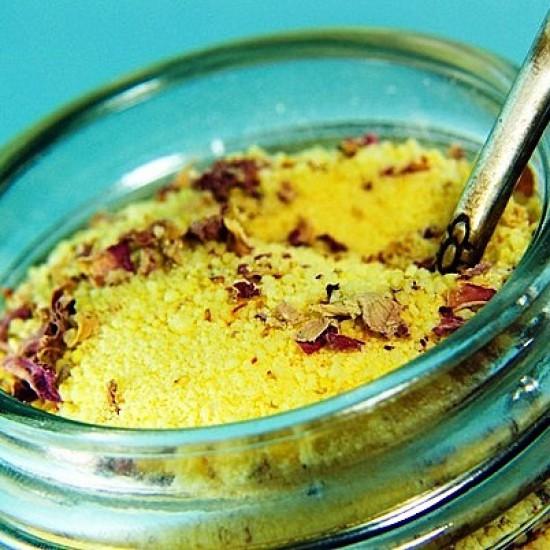 Rezeptbild: Safran-Rosen-Zucker