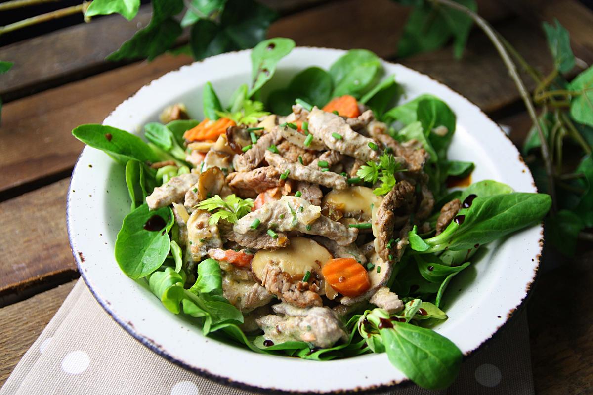 Rezeptbild: Rindfleischsalat Jägers Art