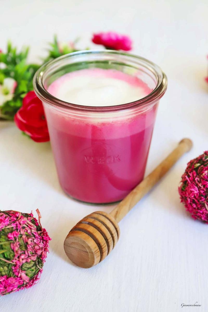 Rezeptbild: Rote Beete Latte