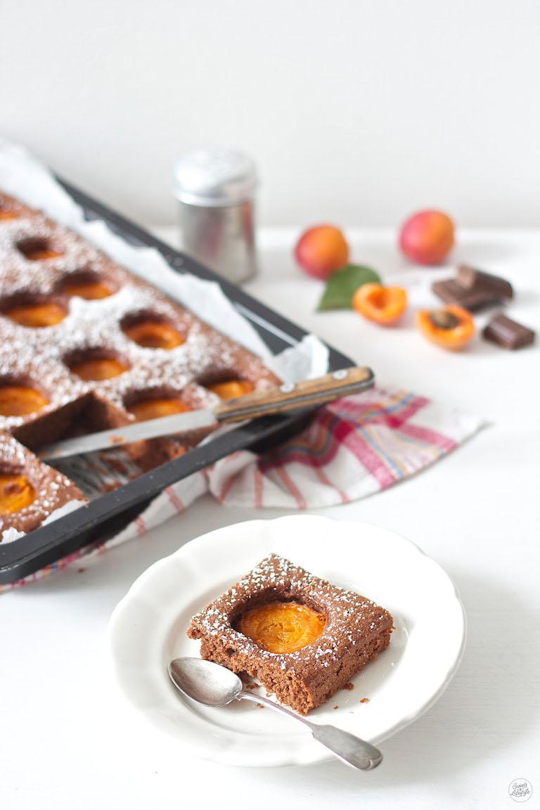 Rezeptbild: Schoko Marillen Kuchen