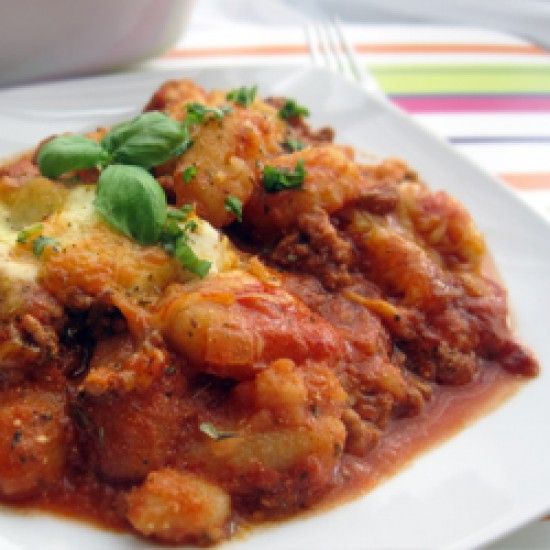 Rezeptbild: Gnocchi al forno