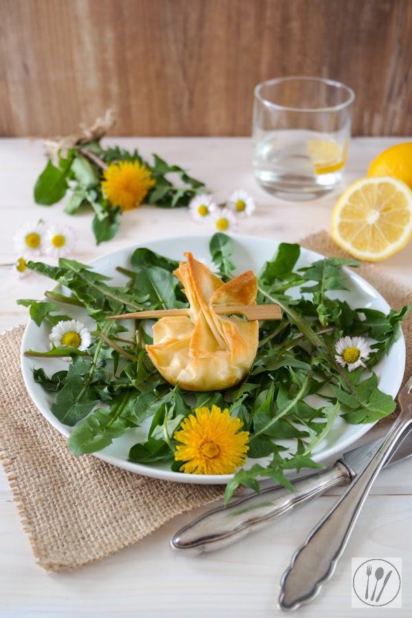 Rezeptbild: Löwenzahnsalat