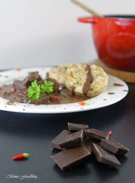 Rezeptbild: Schoko-Chili Gulasch