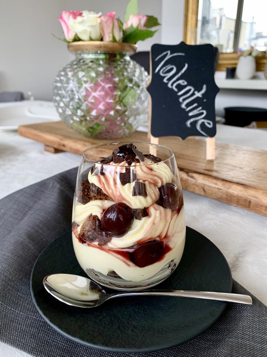 Rezeptbild: Schwarzwälder Kirsch-Tiramisu